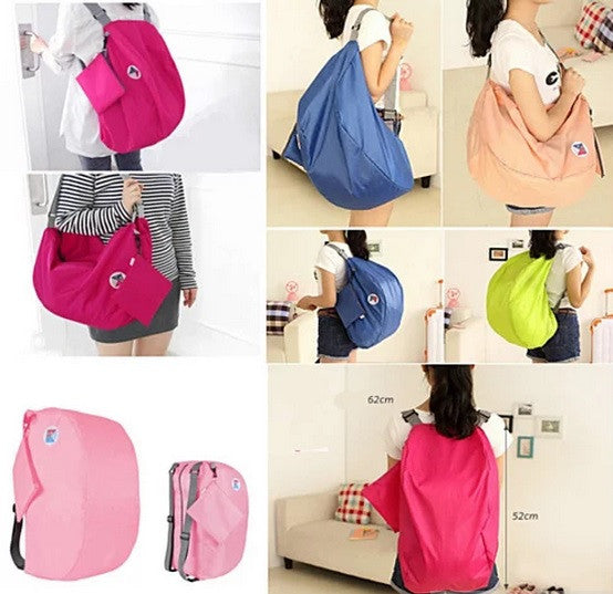 Jack And Jill 2-IN-1 Duffle and Backpack Bag - Stylish, Durable, Versatile for Travel, Gym, and Daily Use