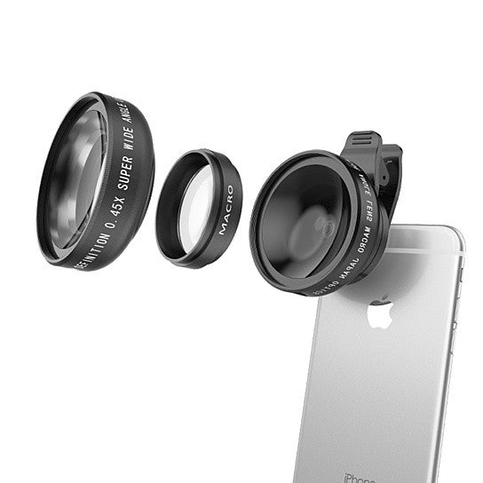 Capture the Big Picture with Ultra Wide Angle Camera Lens for Mobile Phones - Built-in Macro for Detailed Close-Ups and Durable Metal Construction
