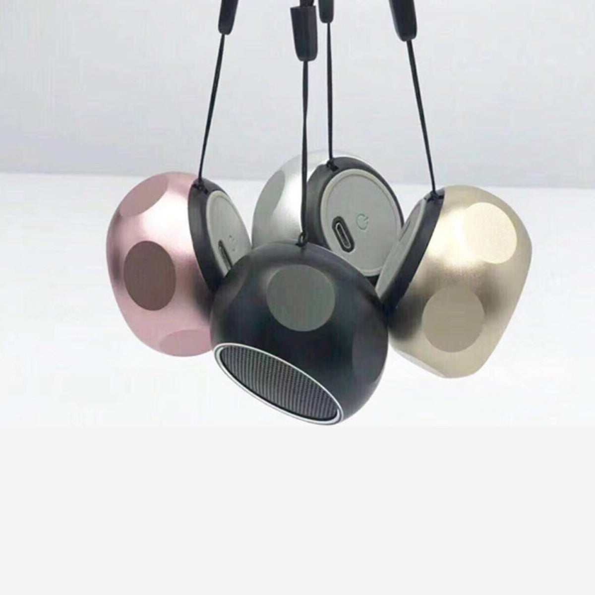 Compact & Powerful Mini Bluetooth Speakers - Big Sound, Clear Audio, Portable, 5 Vibrant Colors