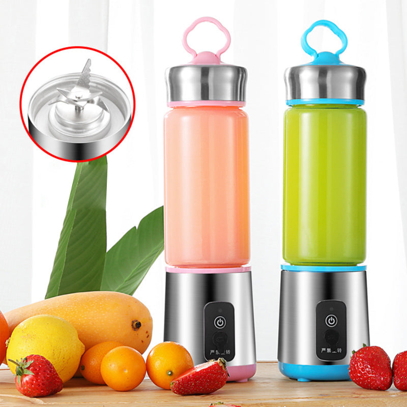 JuiceUp N Go Quick Portable Juicer and Smoothie Blender - Powerful, Lightweight & Convenient, Rechargeable & USB Charging, BPA-Free, Dishwasher Safe