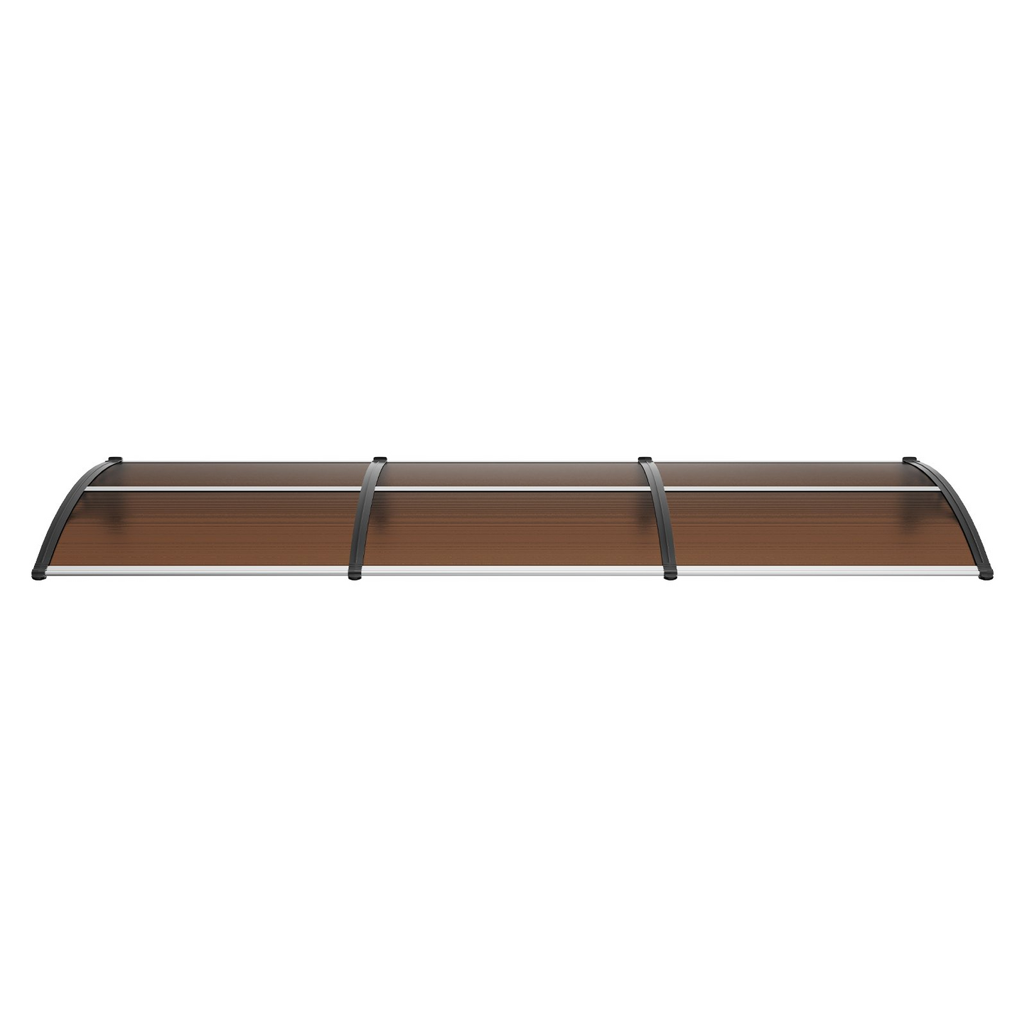 VEVOR 40" x 120" Window Door Awning Canopy - Durable Polycarbonate for UV, Rain, and Snow Protection - UPF 50+ Outdoor Shield for Home Exterior