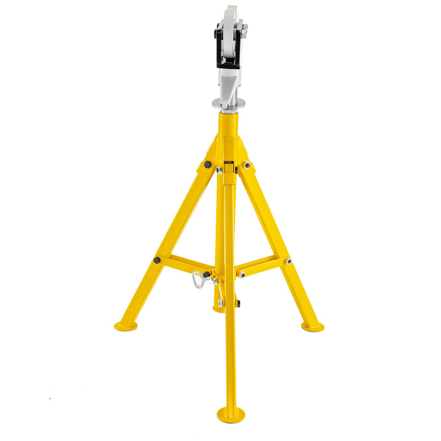 VEVOR Adjustable Roller Pipe Stand - 0.5-12 inch, Heavy Duty 2500Lb Capacity, Portable & Foldable Pipe Handling Solution