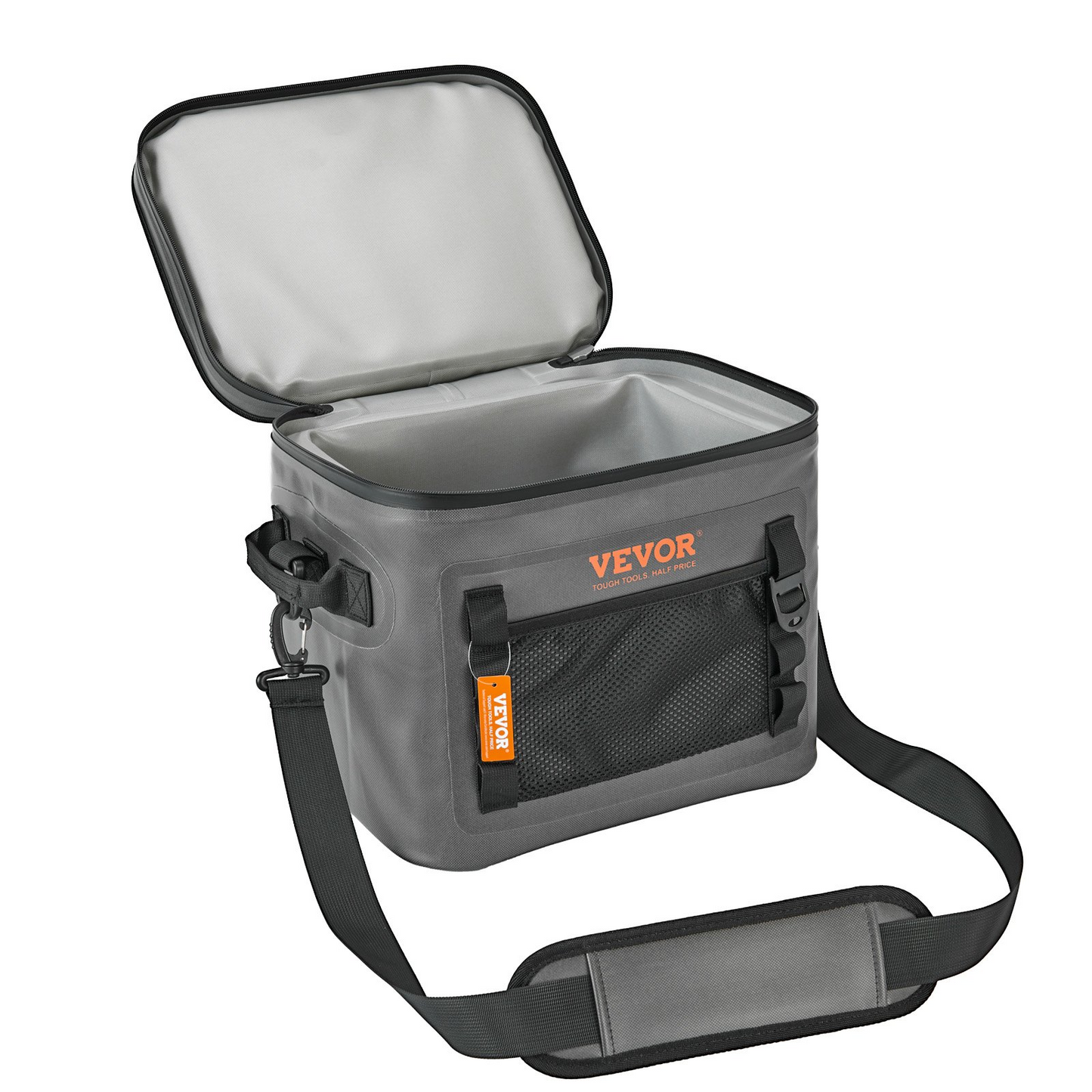 VEVOR Soft Cooler Bag - Leakproof & Waterproof Insulated Cooler for Outdoor Adventures - 24 Can Capacity, Lightweight & Portable with Built-in Bottle Opener
