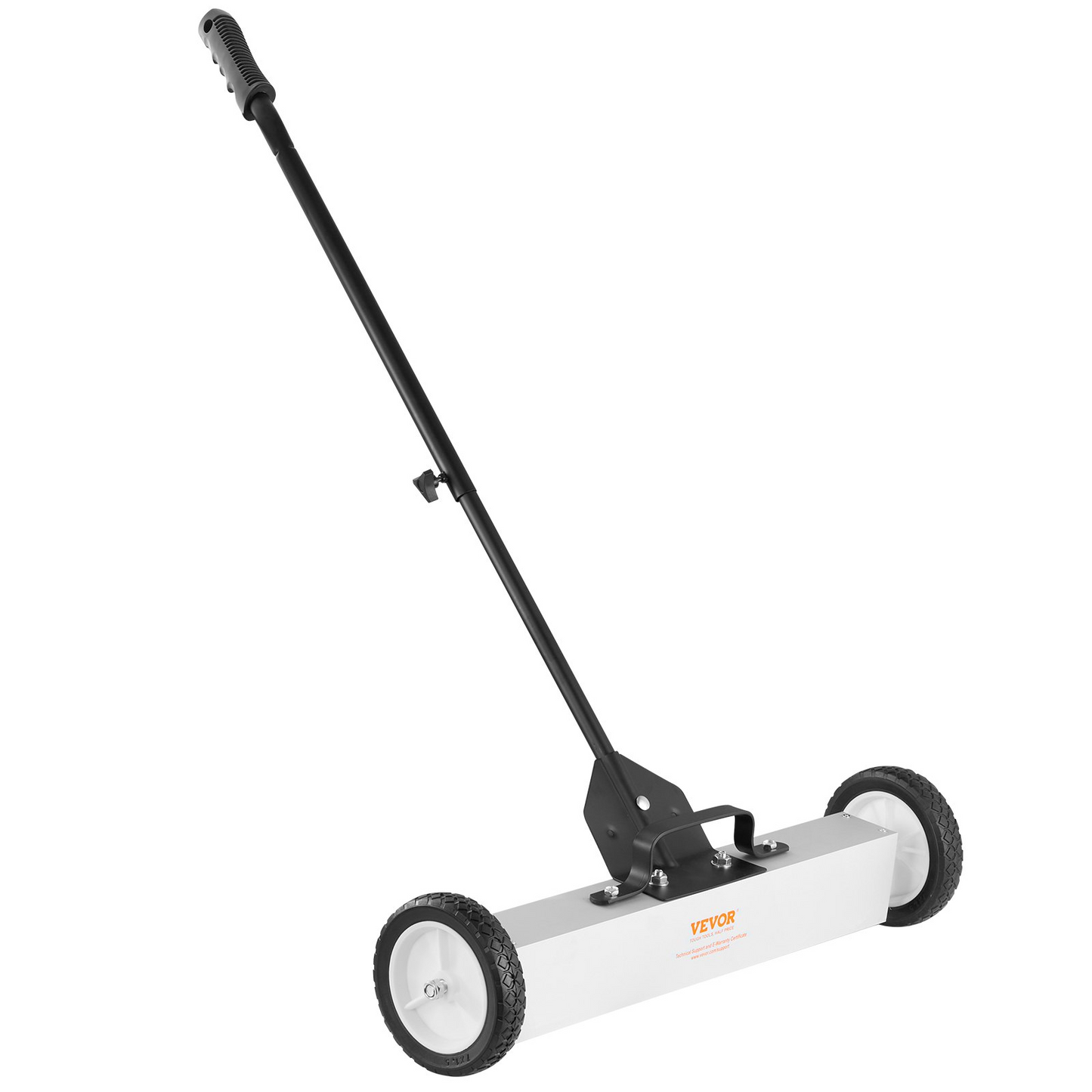 VEVOR 50Lbs Rolling Magnetic Sweeper with Telescoping Handle – Heavy-Duty Magnetic Pickup for Workshop, Garage, and Yard Cleanup