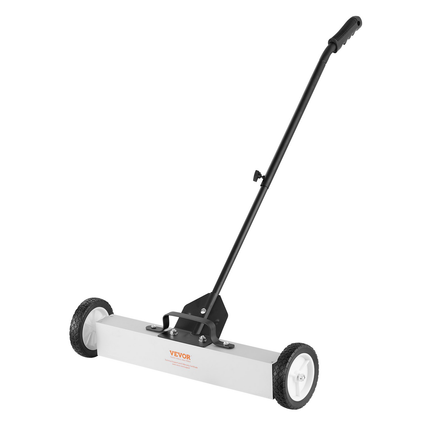 VEVOR 50Lbs Rolling Magnetic Sweeper with Telescoping Handle – Heavy-Duty Magnetic Pickup for Workshop, Garage, and Yard Cleanup