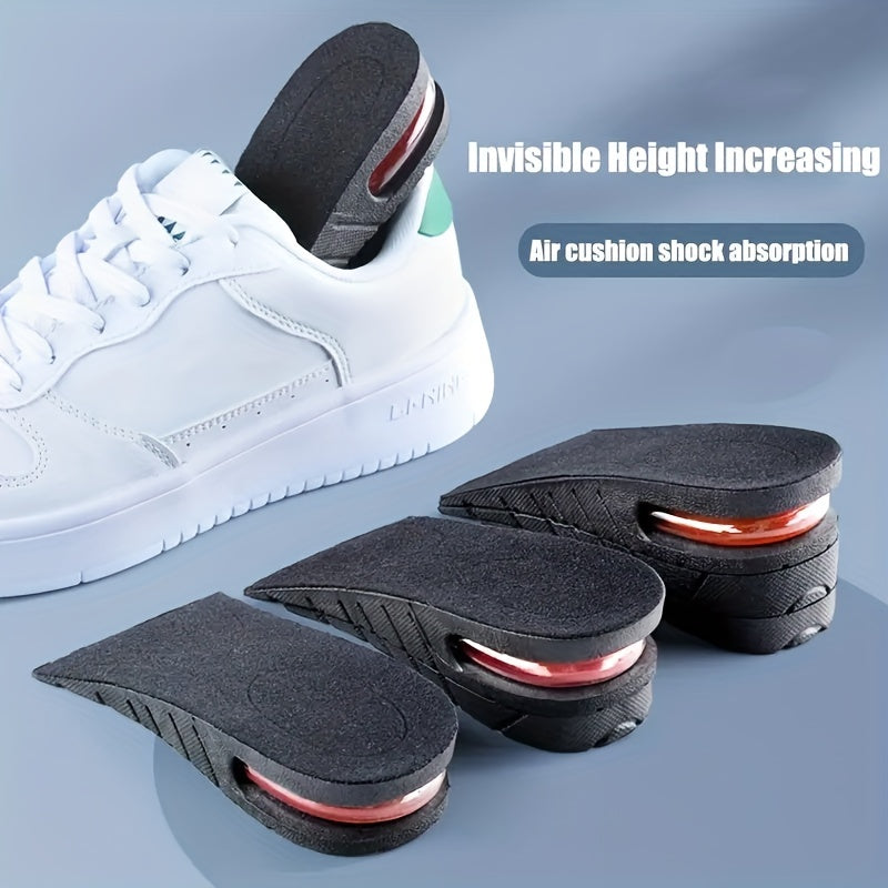 Invisible Height Increase Insoles – Adjustable Shoe Inserts for Men & Women | Discreet Comfort & Height Boost