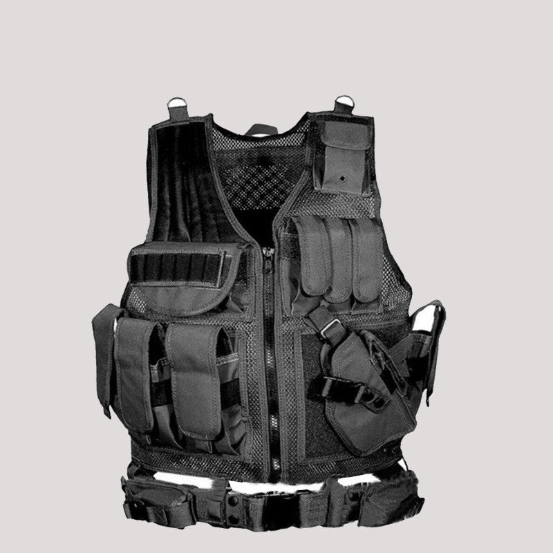 Camouflage Tactical Vest - Breathable & Durable | Ideal for Outdoor Adventures & Tactical Training