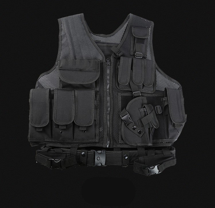 Camouflage Tactical Vest - Breathable & Durable | Ideal for Outdoor Adventures & Tactical Training