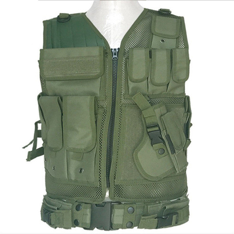 Camouflage Tactical Vest - Breathable & Durable | Ideal for Outdoor Adventures & Tactical Training
