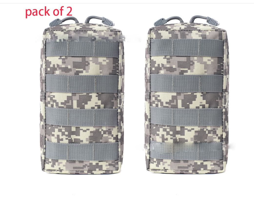 Utility Pouch Gadget Gear Bag ??Tactical Water-Resistant Waist Pack | Compact Military Vest Bag for EDC Essentials