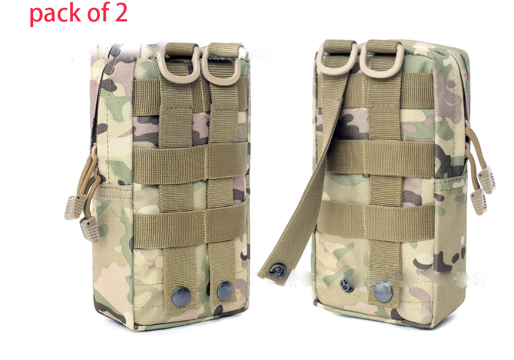Utility Pouch Gadget Gear Bag ??Tactical Water-Resistant Waist Pack | Compact Military Vest Bag for EDC Essentials