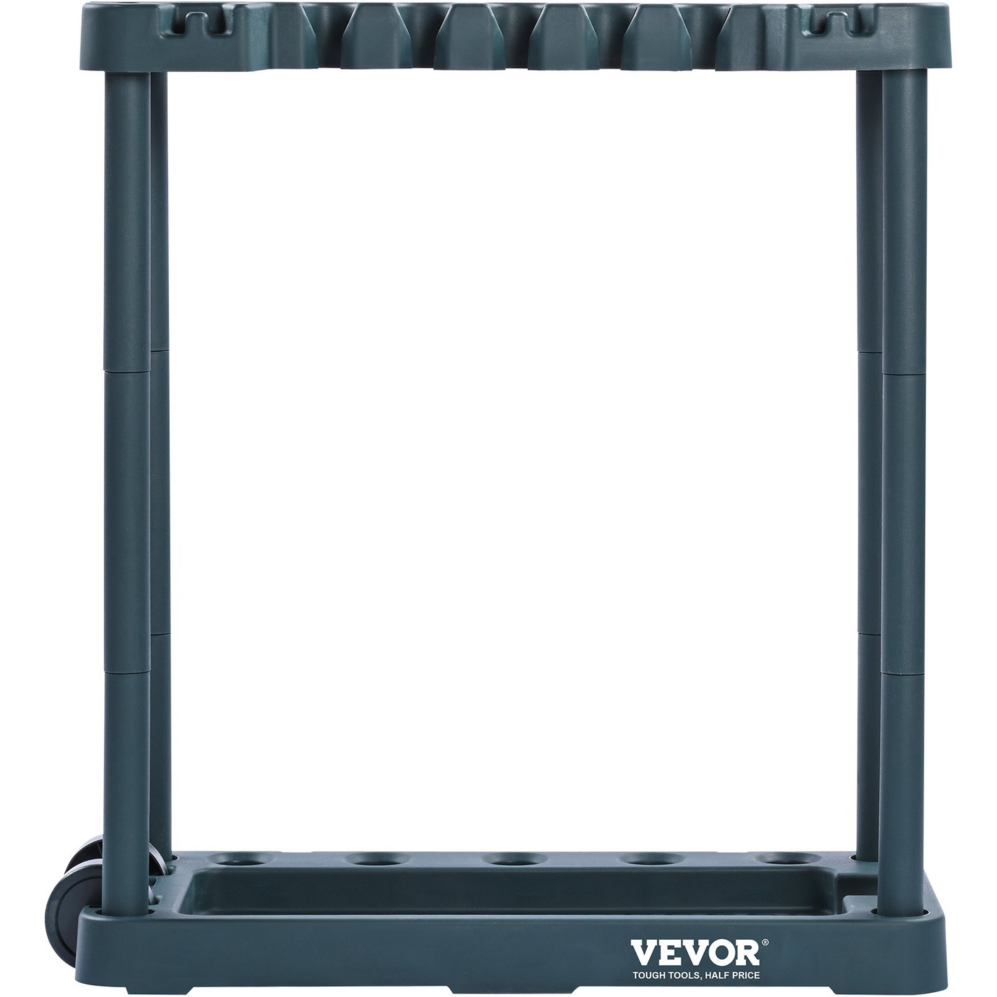VEVOR Garden Tool Organizer – 10 Slot Yard Tool Tower Rack for Efficient Garage & Shed Organization