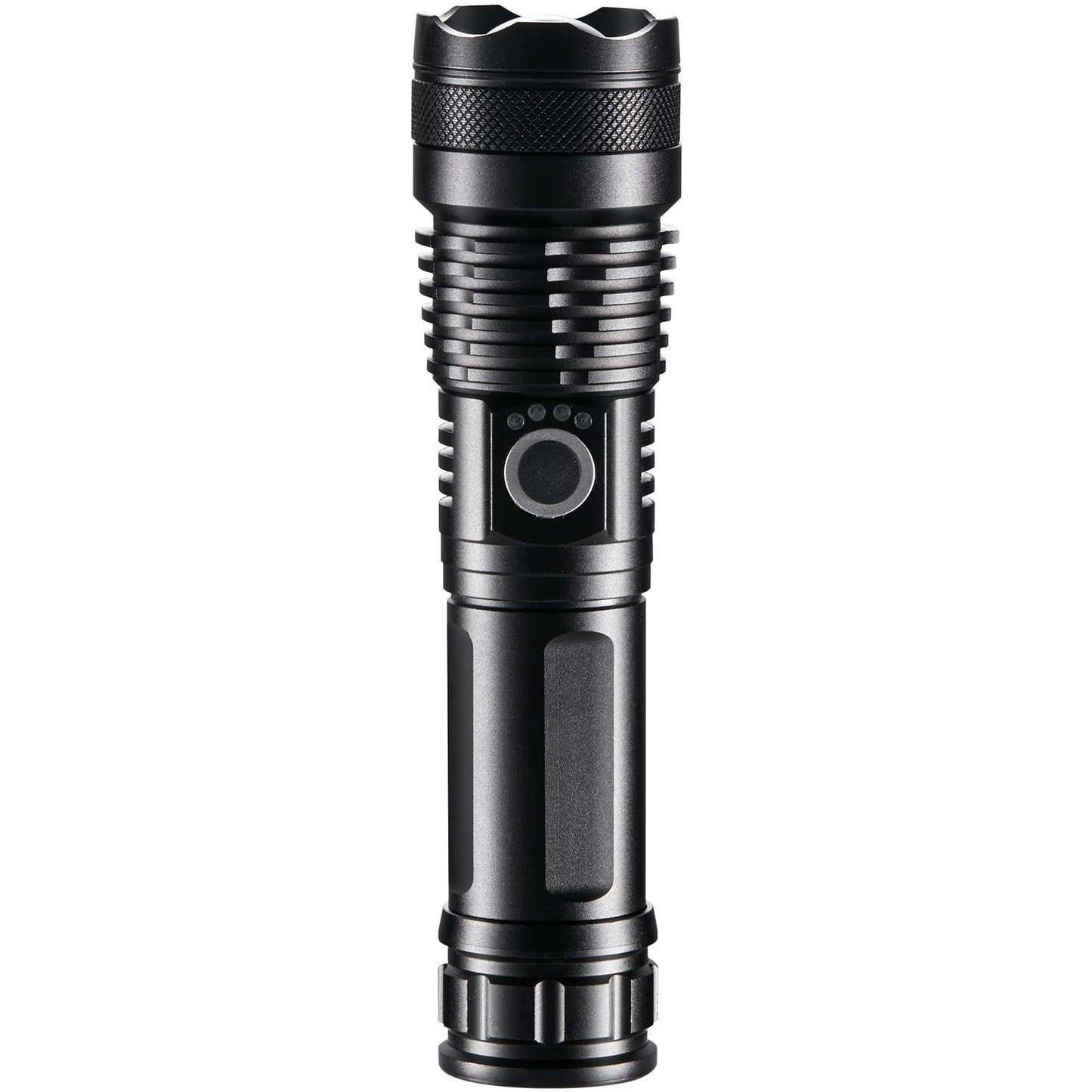 VEVOR 10000 Lumen Rechargeable Flashlight - 5 Lighting Modes, High Lumens, Waterproof Aluminum Alloy for Outdoor & Emergency Use