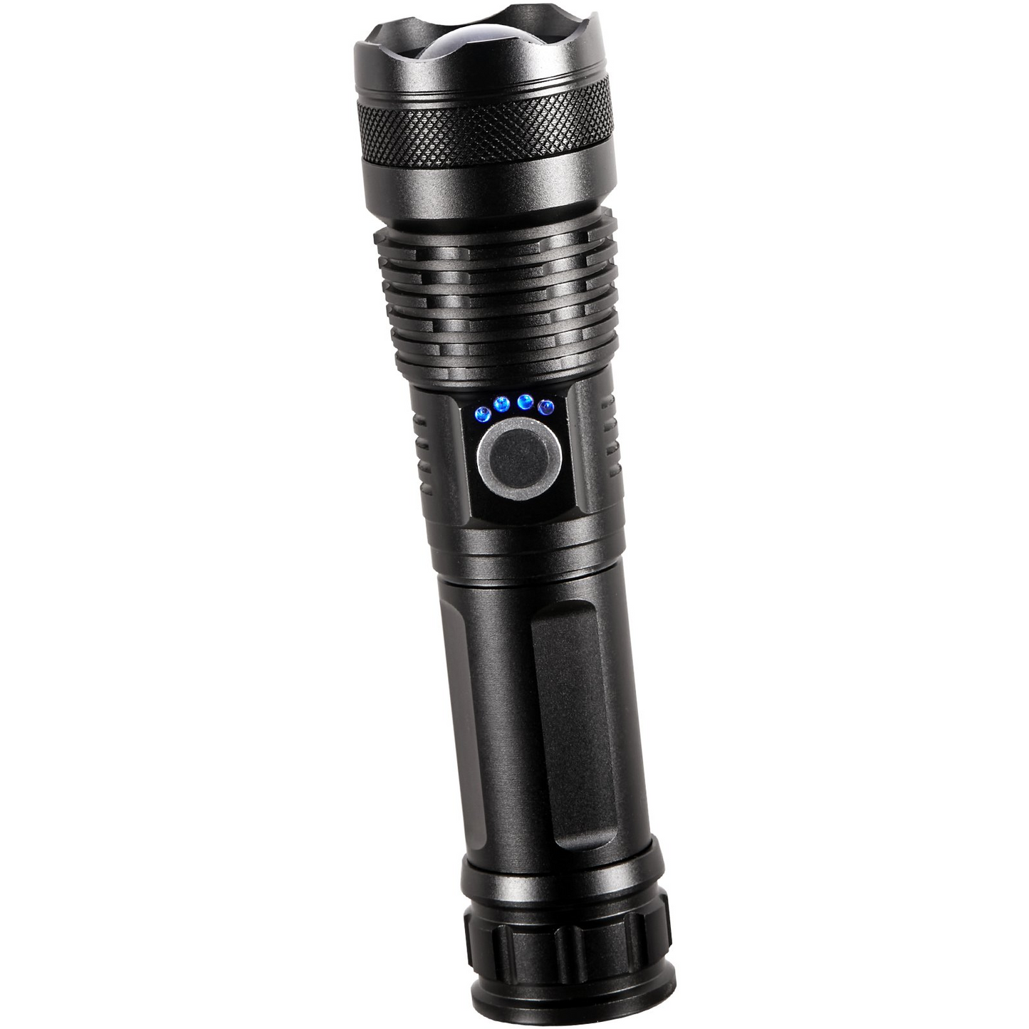VEVOR 10000 Lumen Rechargeable Flashlight - 5 Lighting Modes, High Lumens, Waterproof Aluminum Alloy for Outdoor & Emergency Use