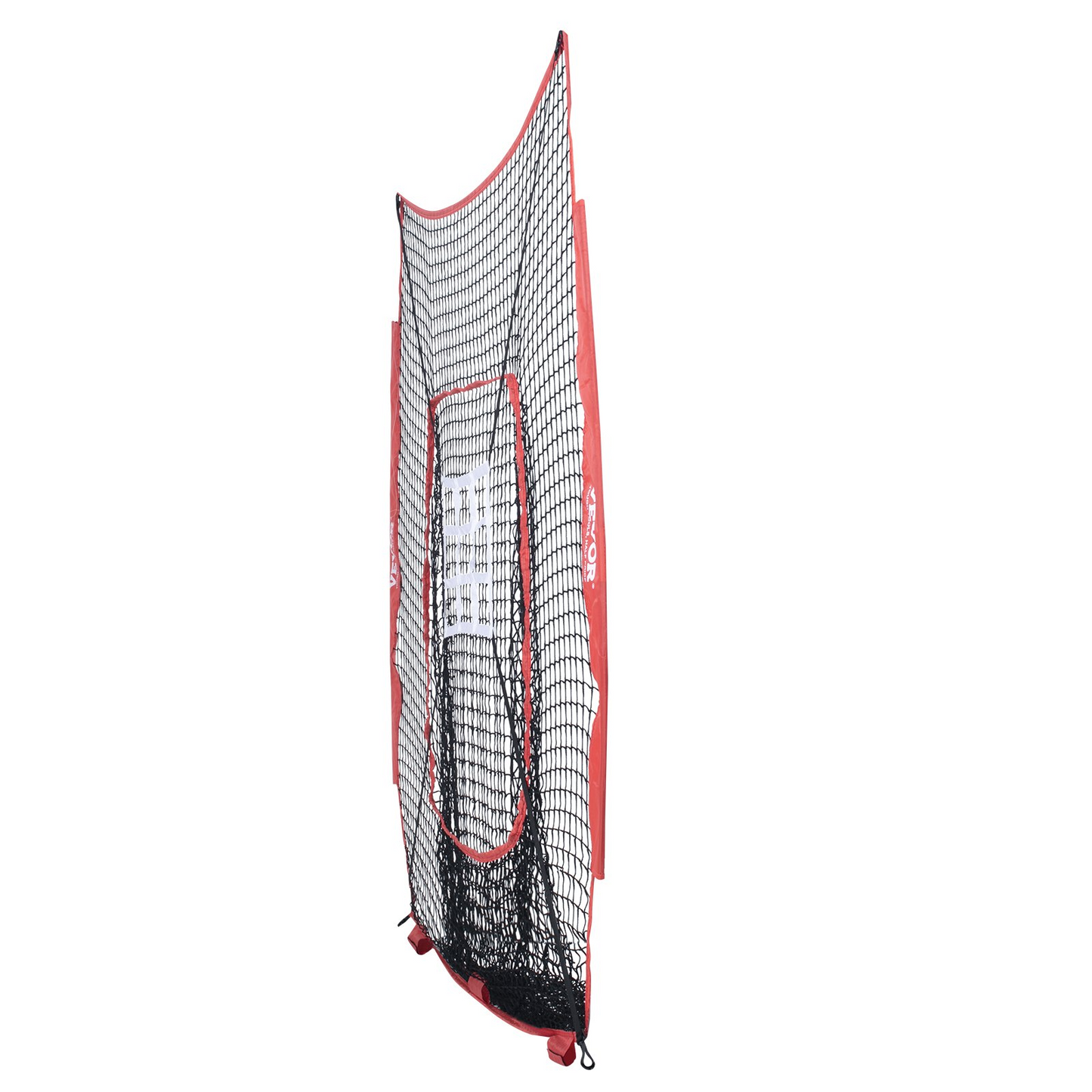 VEVOR 7x7 ft Baseball Softball Practice Net | Portable Training Net with Strike Zone for Hitting, Batting, Pitching, Catching | Durable Knotless Polyester, Easy Setup & Storage | Enhance Your Skills
