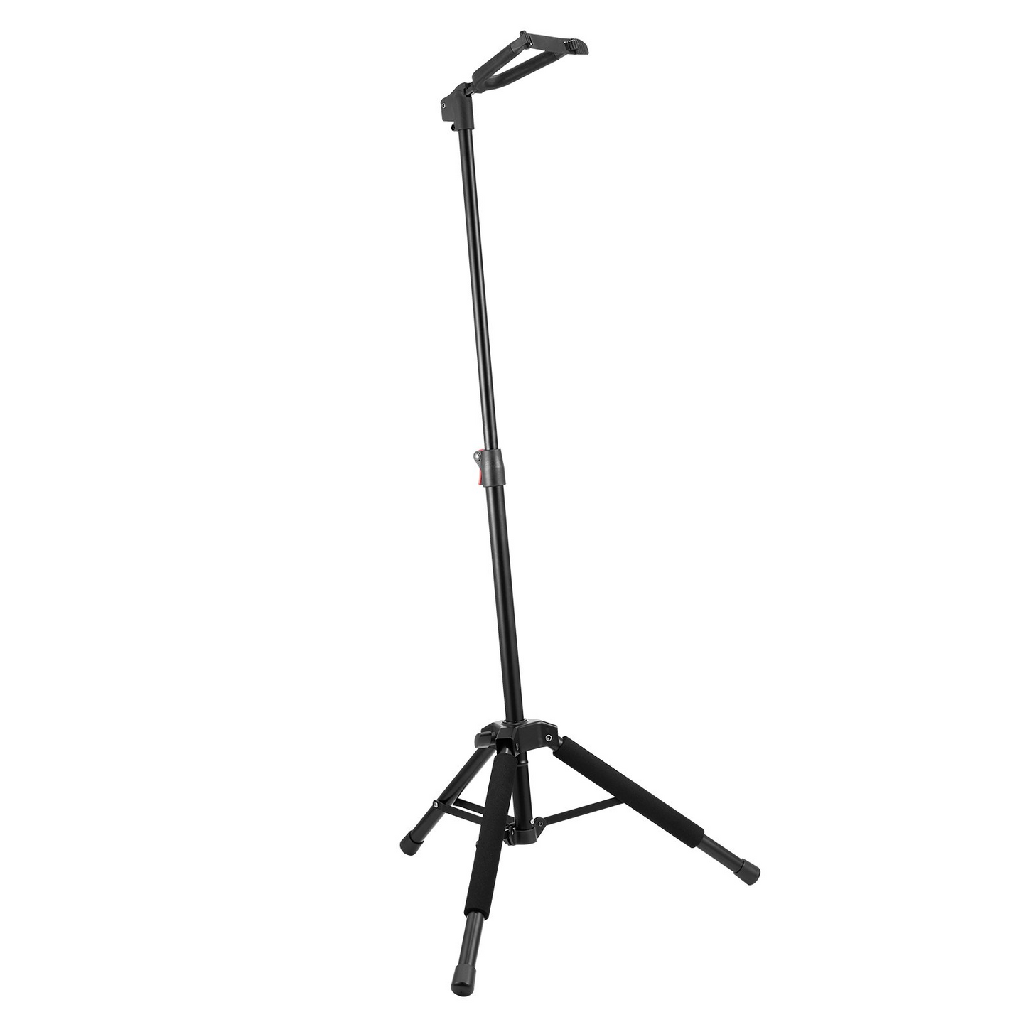 VEVOR Adjustable Tripod Guitar Stand – Sturdy & Foldable for Acoustic, Electric & Bass Guitars | Height Adjustable 35.4-47.2 inches
