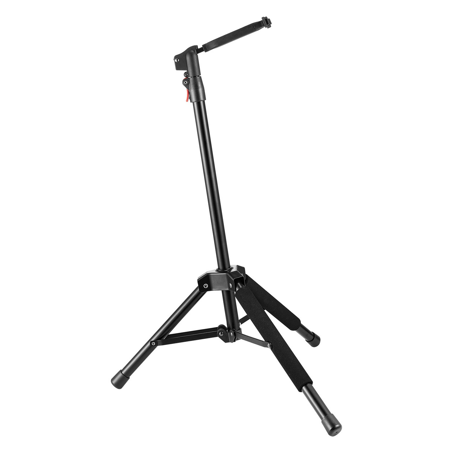 VEVOR Adjustable Tripod Guitar Stand – Sturdy & Foldable for Acoustic, Electric & Bass Guitars | Height Adjustable 35.4-47.2 inches