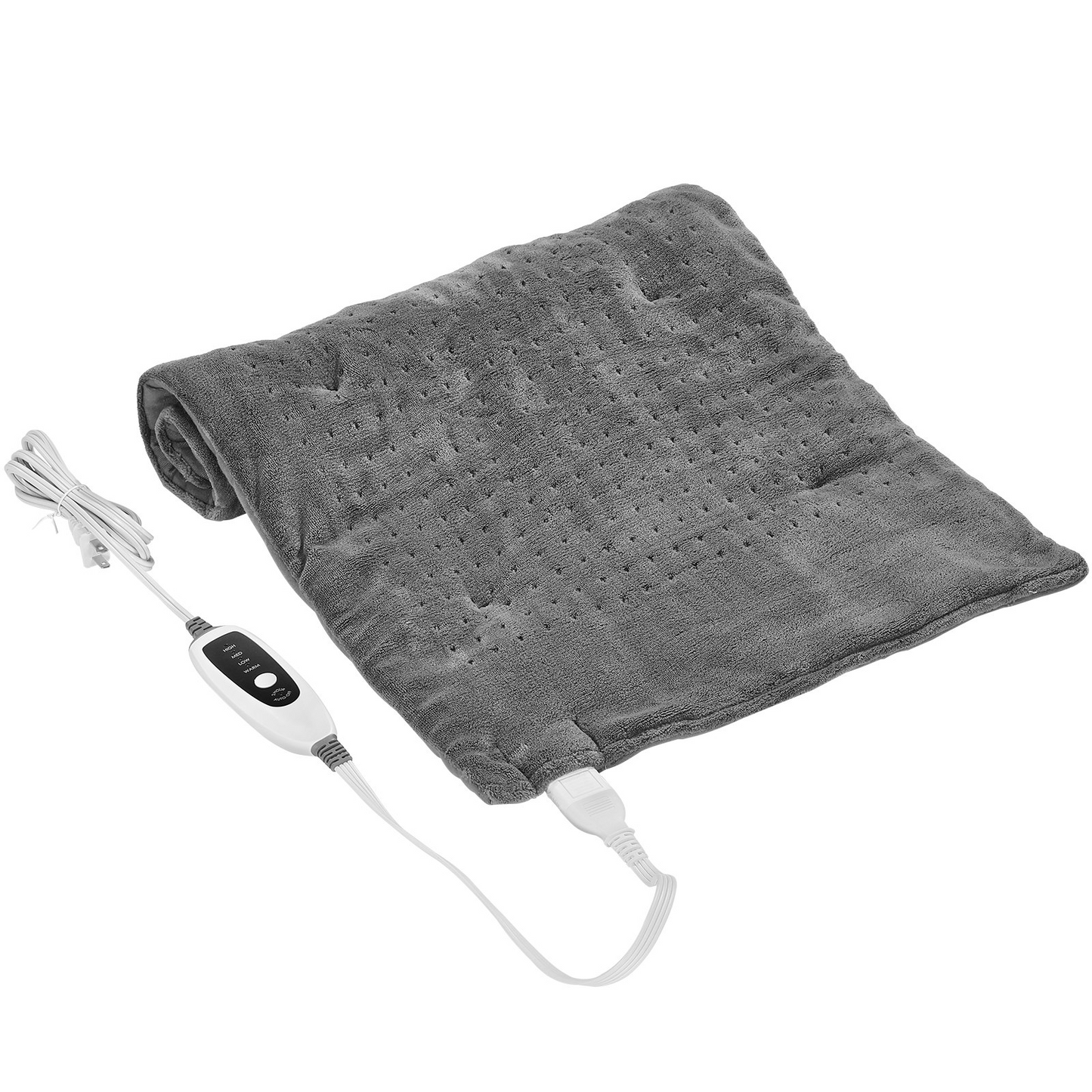 VEVOR Weighted Heating Pad 17x33in | 6.8lbs Electric Heat Pad for Pain Relief | Dual Therapy Options | Soft & Skin-Friendly | Perfect Gift