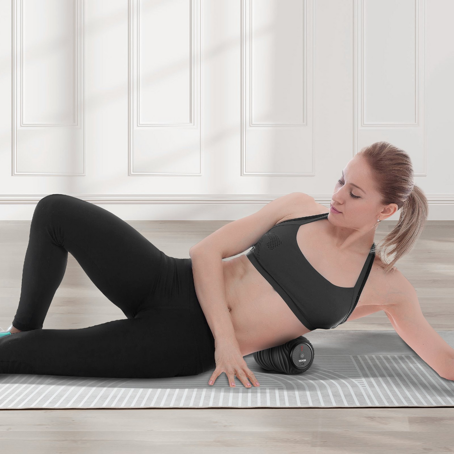 VEVOR Vibrating Peanut Massage Ball ??4 Levels, Rechargeable, Deep Tissue Relaxation, Portable & Durable for Ultimate Muscle Recovery