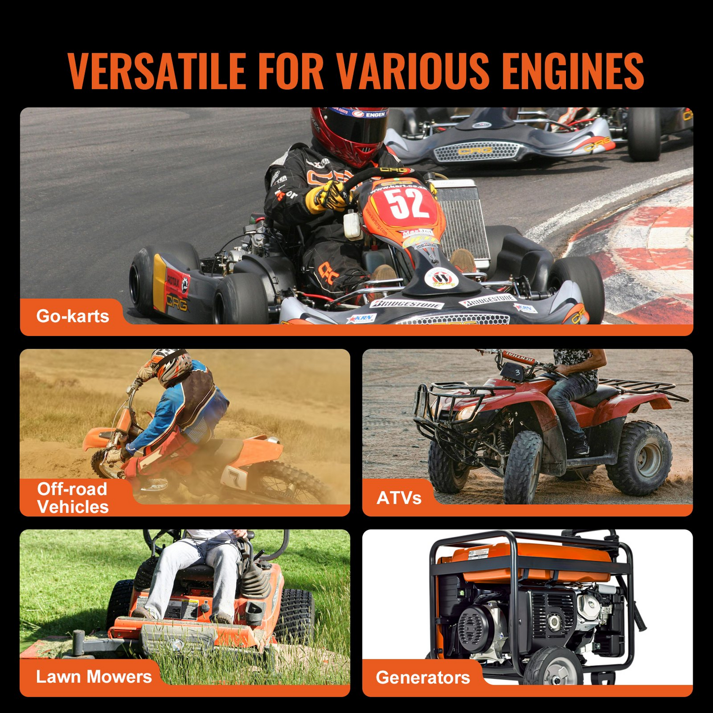 High-Performance 2000 RPM Drive Clutch for 2-8 HP Engines - Enhanced Engine Efficiency & Durability