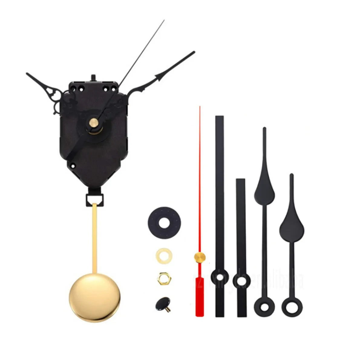 DIY Wall Quartz Pendulum Clock Chime Westminster Melody Mechanism Movement Set Repair Kit-9