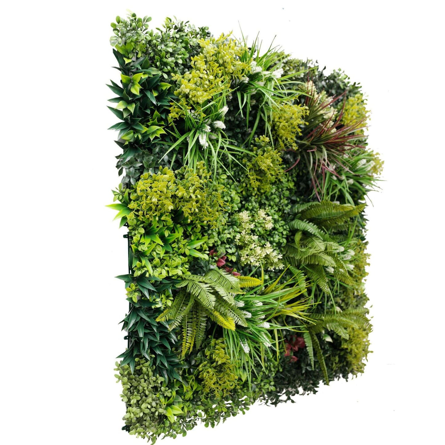 Ultra-Luxury Lush Spring Artificial Vertical Garden Green Wall 40" x 40" 11SQ FT Commercial Grade UV Resistant (Overstock Sale)-2