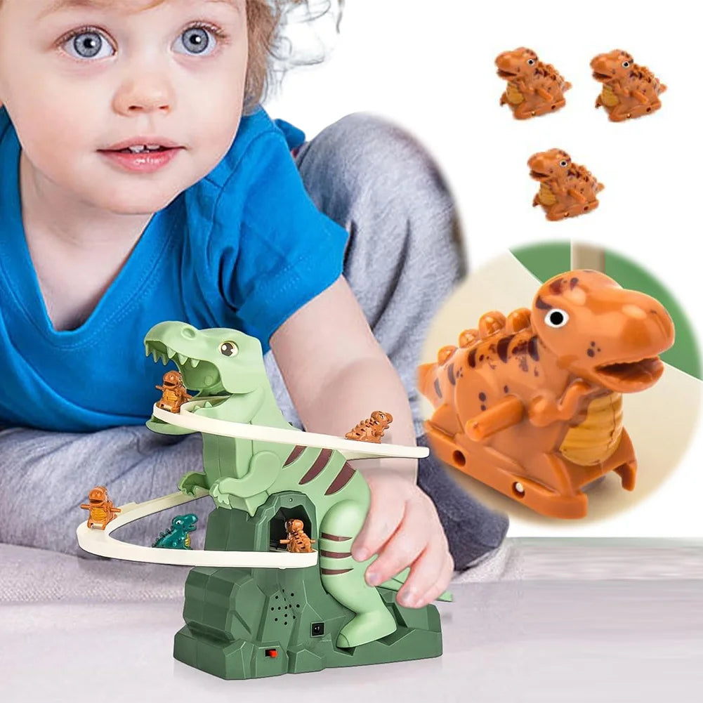 DinoStep Adventure: Climb, Slide & Play!