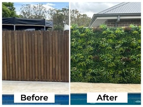 Ultra-Luxury Lush Spring Artificial Vertical Garden Green Wall 40" x 40" 11SQ FT Commercial Grade UV Resistant (Overstock Sale)-4