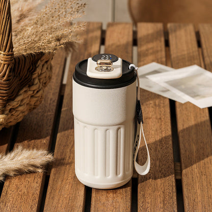 Smart Digital Thermal Bottle | Stainless Steel Coffee Mug with Temperature Display 450ml-8