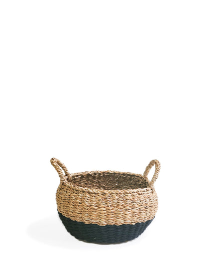 Ula Floor Basket - Black-5