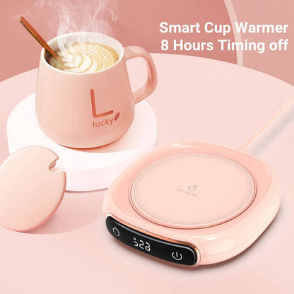 USB-Powered Coffee Mug Warmer | Smart Heating Coaster for Desk & Home-2