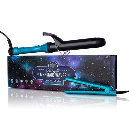 Mermaid Waves 2-Piece Set with Curling Wand & Mini ToGo-0