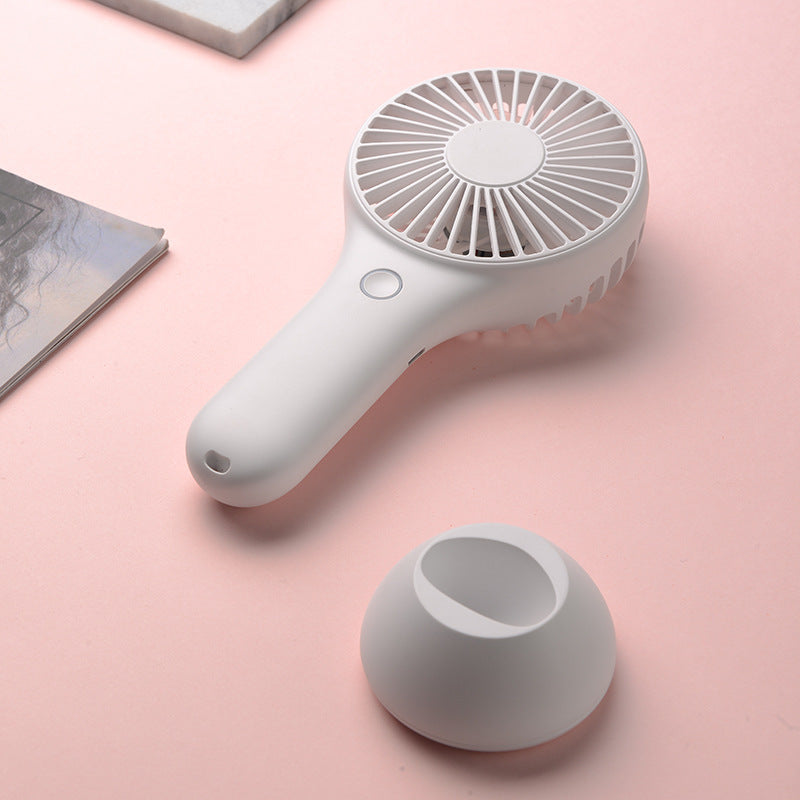Charging small portable fan