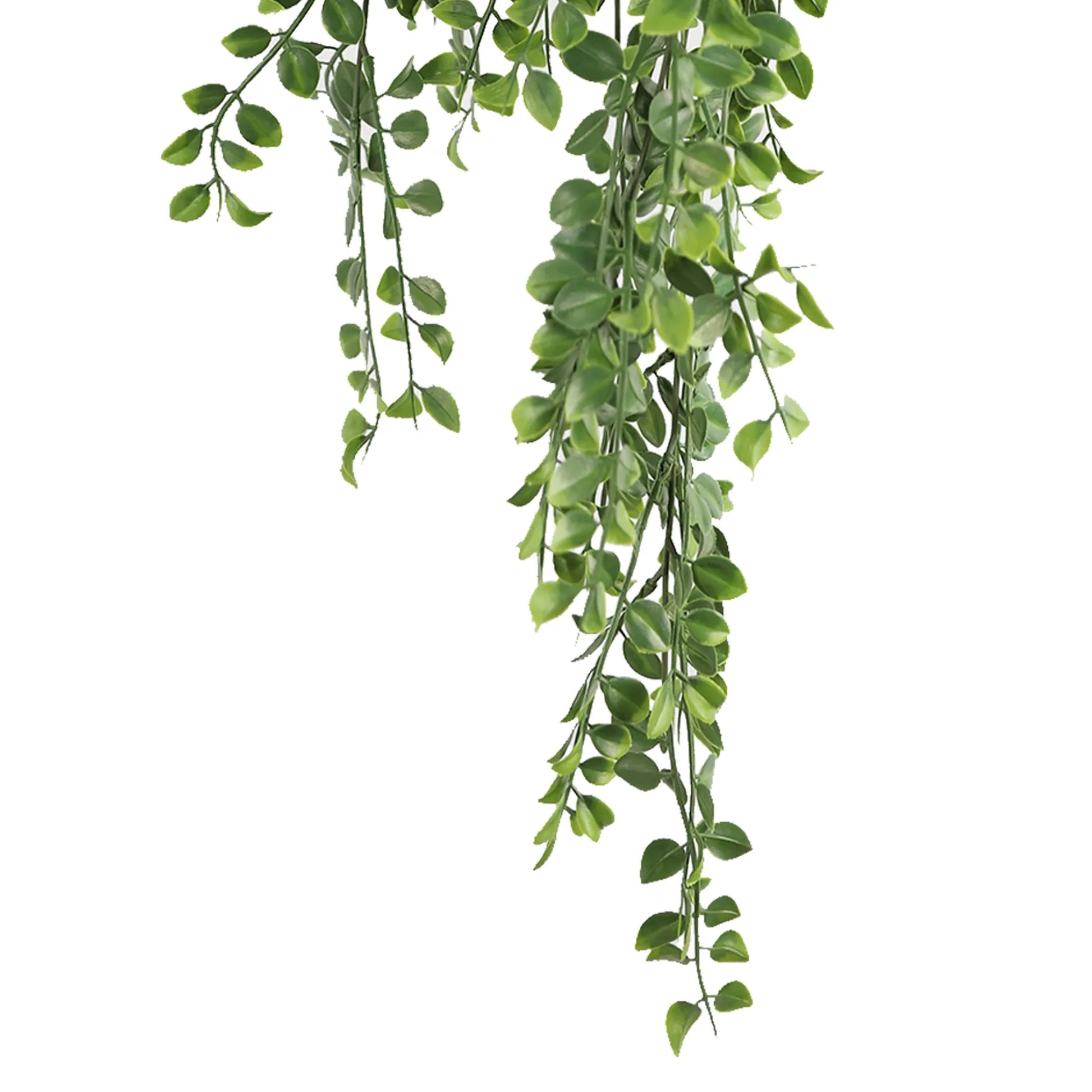 Artificial Hanging Pearls Garland Bushes – Dark Green UV Resistant & Fire Rated | 7.8in x 31in (20cm x 79cm Each)-4