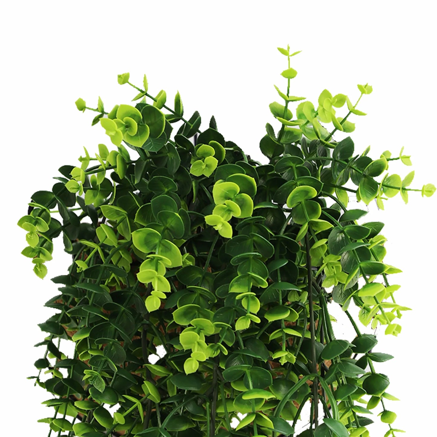 Artificial Dense Hanging Lush Green Eucalyptus Garland Bushes UV Resistant & Fire Rated | 7.1in x 30.5in (18cm x 77cm Each)-2