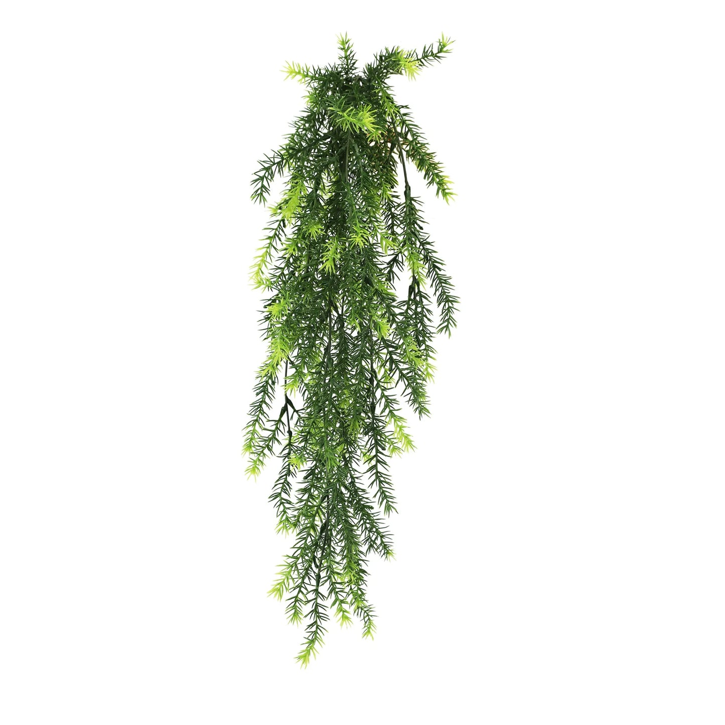 Artificial Hanging Cedar Vine Garland Bushes UV Resistant & Fire Rated | 7.8in x 30in (20cm x 76cm Each)-0