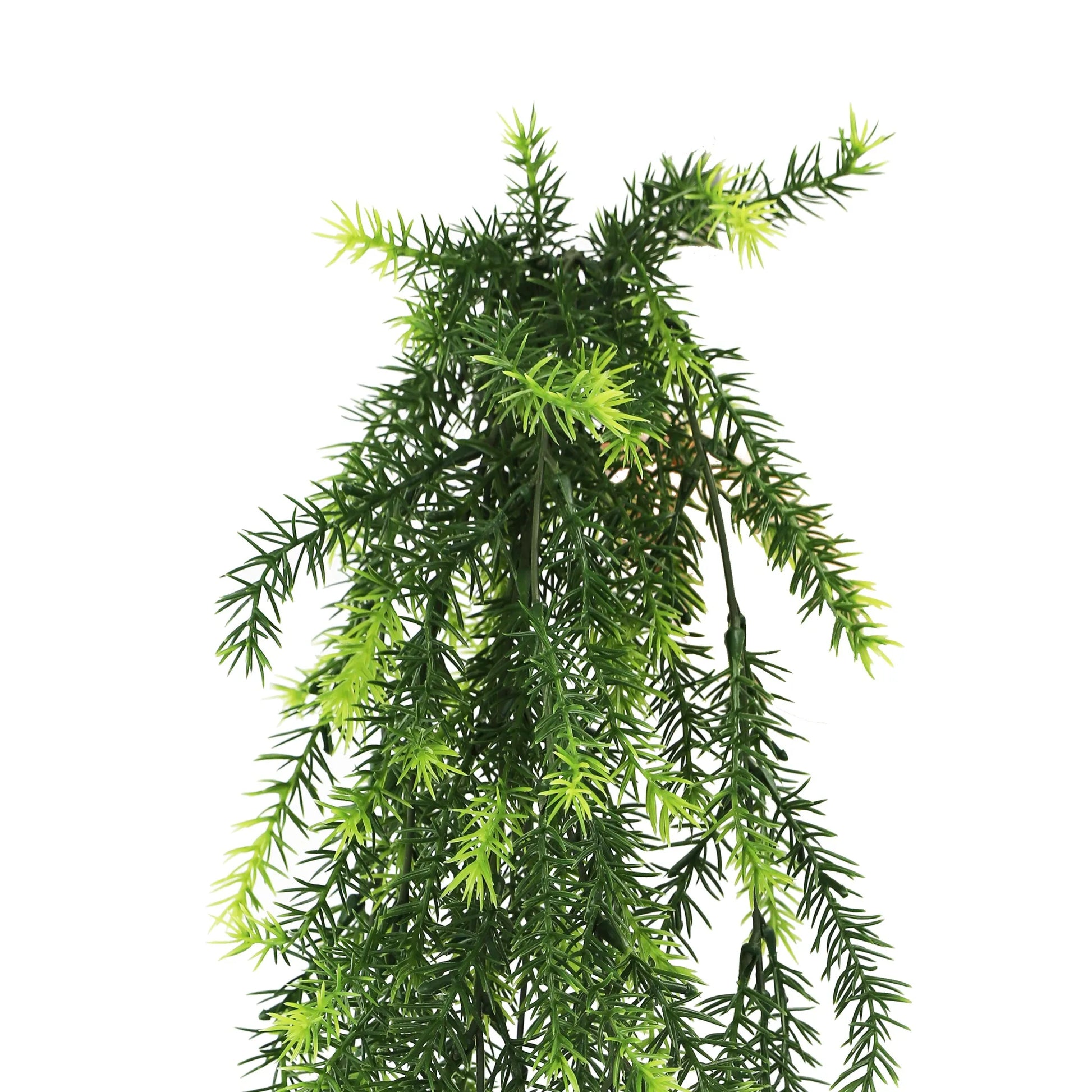 Artificial Hanging Cedar Vine Garland Bushes UV Resistant & Fire Rated | 7.8in x 30in (20cm x 76cm Each)-2