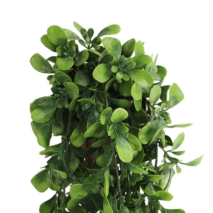 Artificial Creeping Fig Garland Bushes (UV Resistant & Fire Rated | 7.1in x 30in | 18cm x 76cm Each)-2