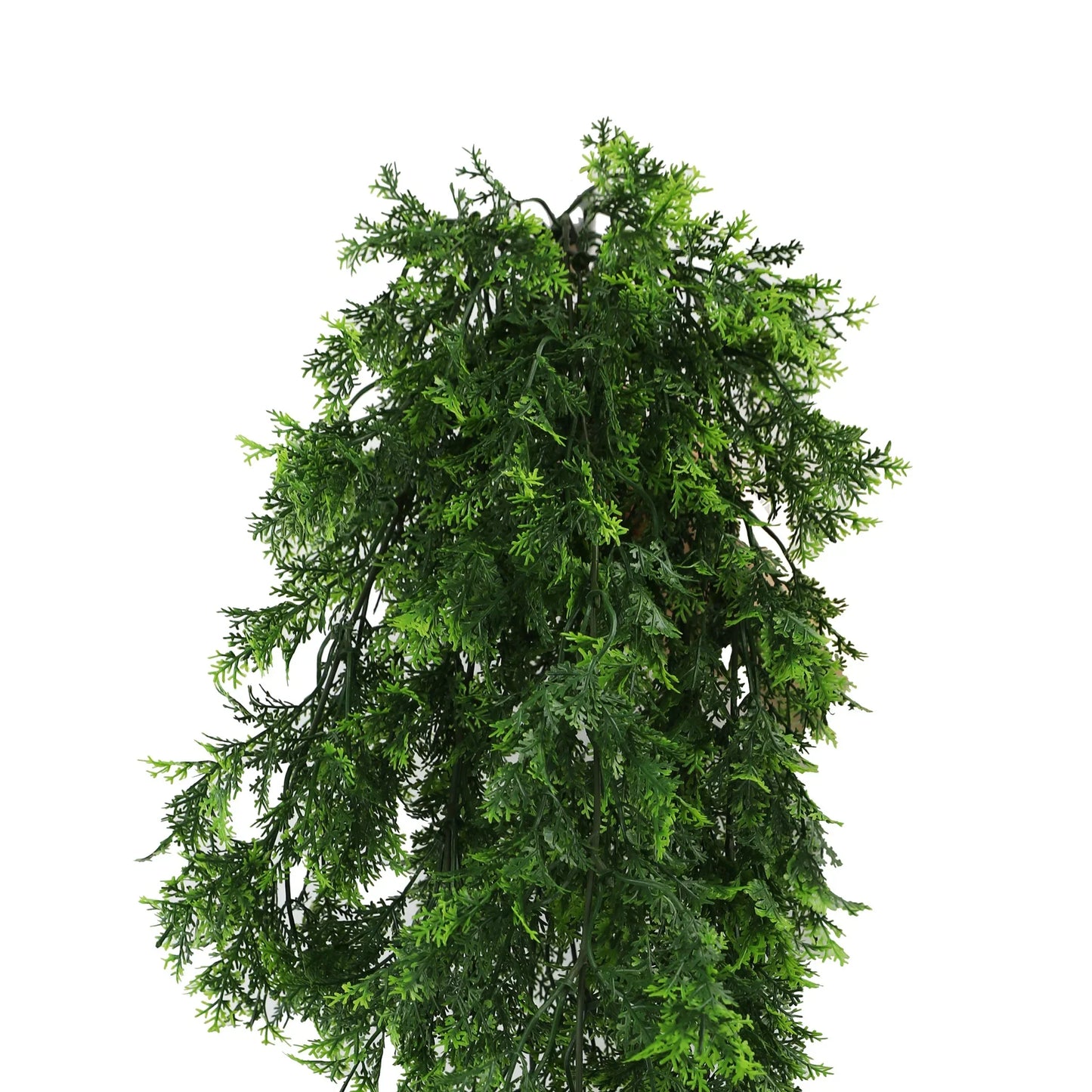 Artificial Mossy Hanging Cedar Vine Garland – UV Resistant & Fire Rated (8.6in x 30in | 22cm x 76cm)-2