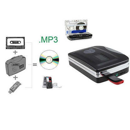 Portable Cassette to MP3 Converter | Preserve Your Tapes in Digital Format