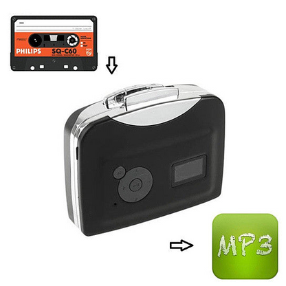 Portable Cassette to MP3 Converter | Preserve Your Tapes in Digital Format