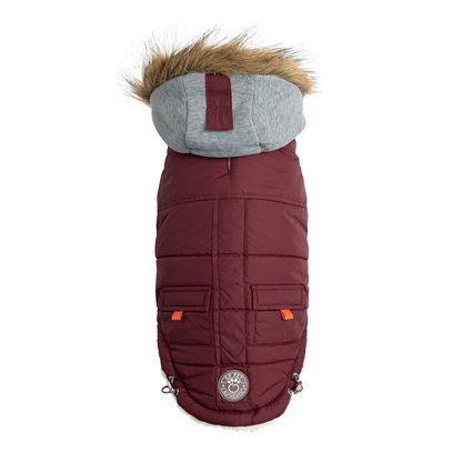 Stay Warm and Stylish with the Winter Sailor Parka - Burgundy