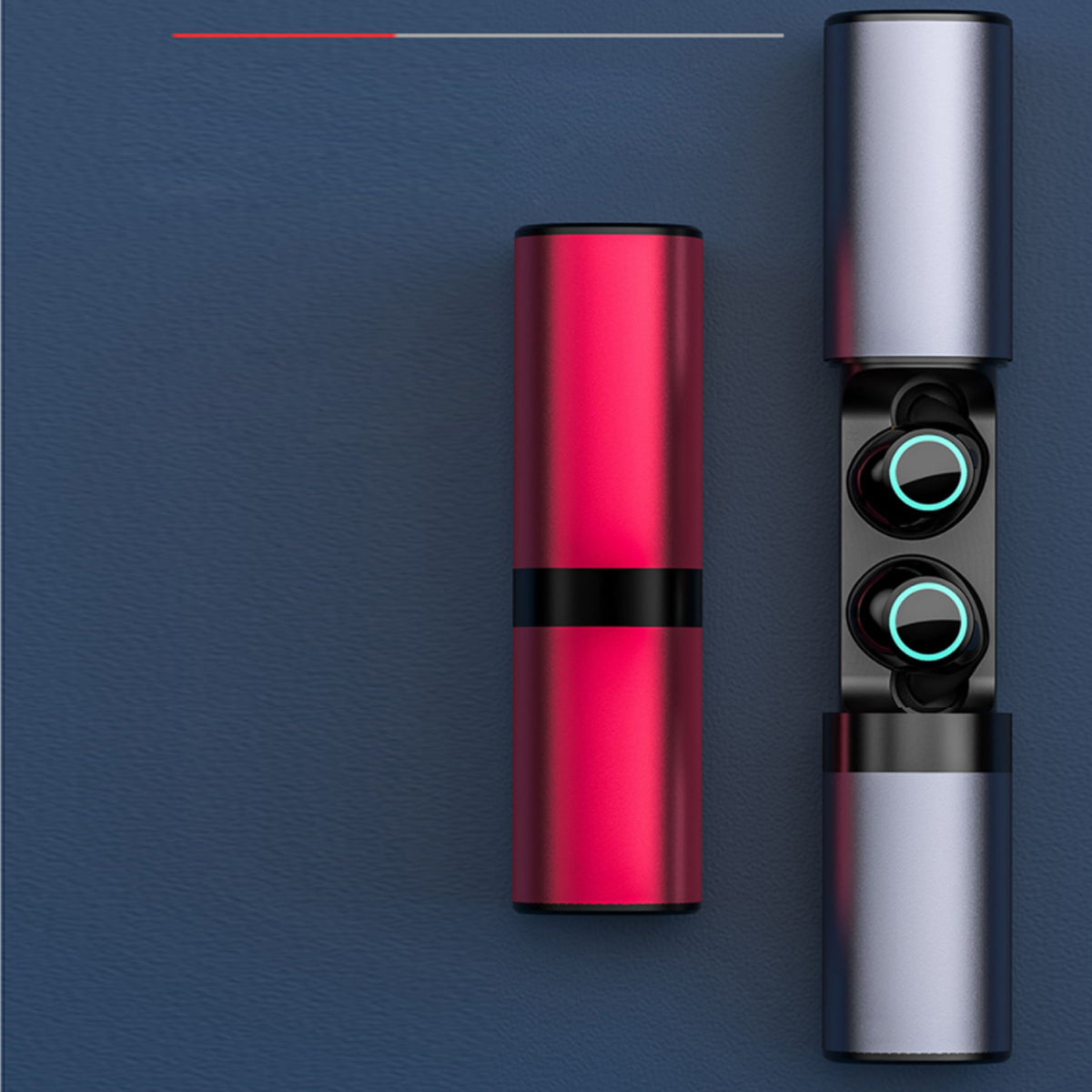 True Twin 2 In 1 Wireless Headphones with Phone Charger ??Stylish & Portable Audio Solution
