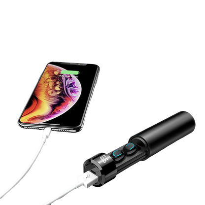 True Twin 2 In 1 Wireless Headphones with Phone Charger ??Stylish & Portable Audio Solution