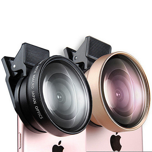 Capture the Big Picture with Ultra Wide Angle Camera Lens for Mobile Phones - Built-in Macro for Detailed Close-Ups and Durable Metal Construction