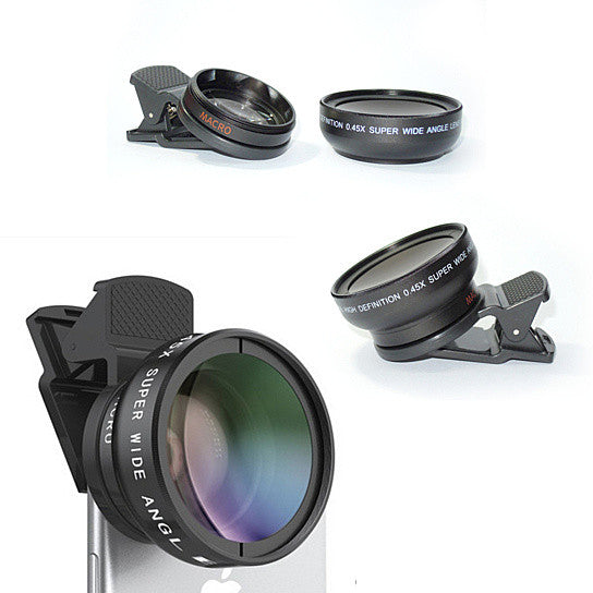 Capture the Big Picture with Ultra Wide Angle Camera Lens for Mobile Phones - Built-in Macro for Detailed Close-Ups and Durable Metal Construction