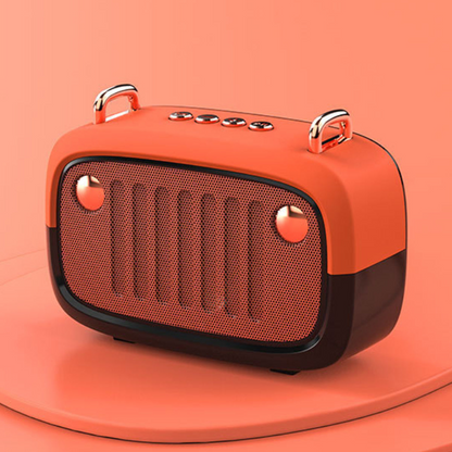 Retro Look FM Radio and Bluetooth Speaker - Enjoy Smooth and Easy Sounds