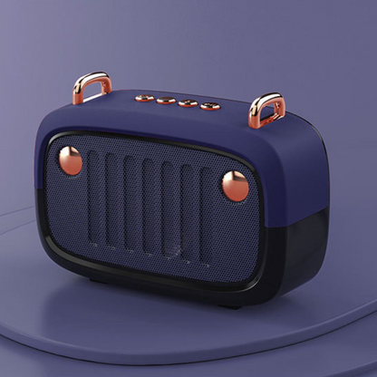 Retro Look FM Radio and Bluetooth Speaker - Enjoy Smooth and Easy Sounds