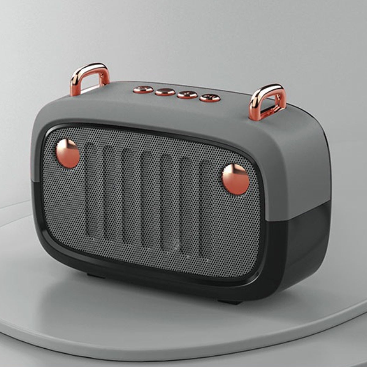 Retro Look FM Radio and Bluetooth Speaker - Enjoy Smooth and Easy Sounds