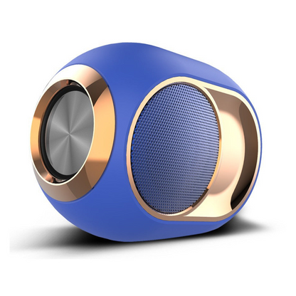 Vintage European-Style Bluetooth Speaker - Olden Golden | Superior Sound & Retro Look, Wireless Streaming, Hands-Free Calling